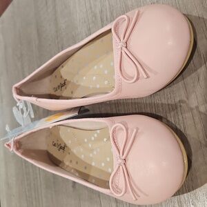 Cat & Jack size 1 pink ballet flats size 1